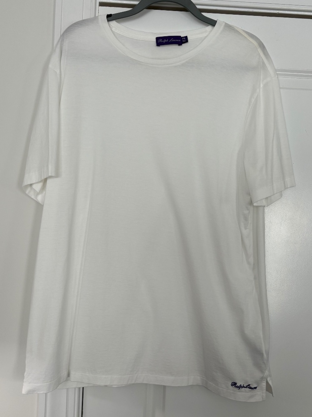 Ralph Lauren Purple Label Men's White Short Sleeve T-Shirt